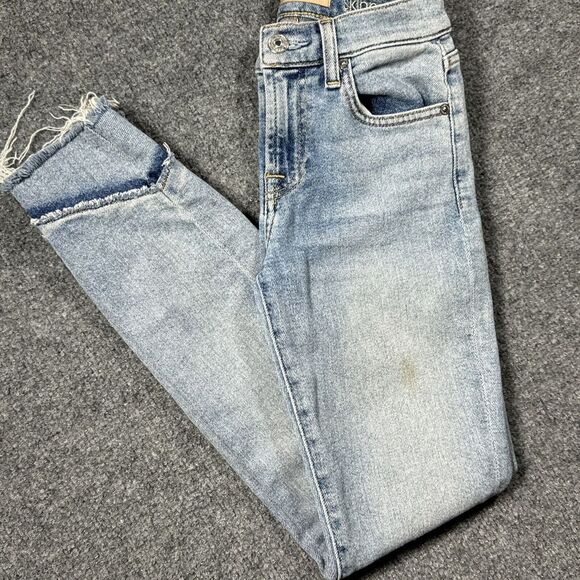 7 for all mankind jeans Luxe Vintage The Ankle Skinny Grunge Retro Mom‎ - Picture 1 of 12